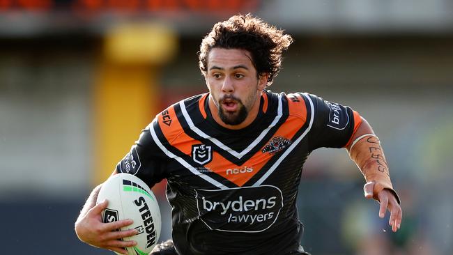 The signing should also allow Tigers to release Josh Aloiai after his public falling out with the club. Picture: AAP.