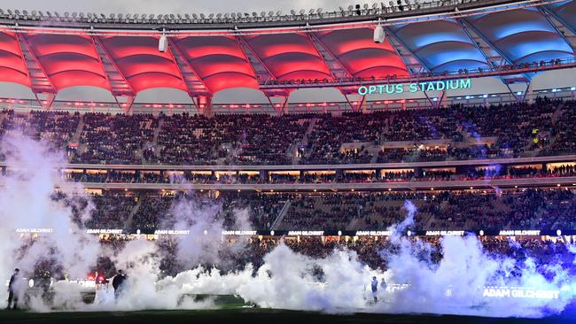 Optus Stadium looked superb for State of Origin Game Two. Picture: AAP