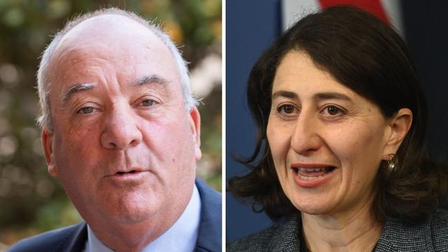 Daryl Maguire and Gladys Berejiklian.