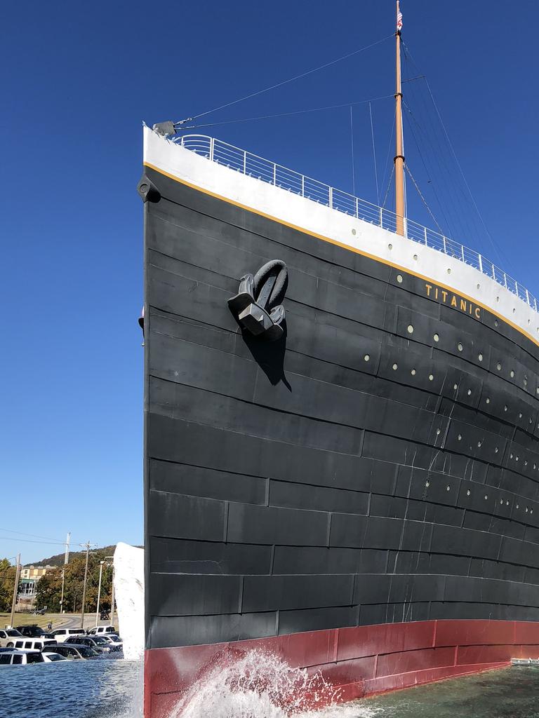 The impressive Titanic Museum. 