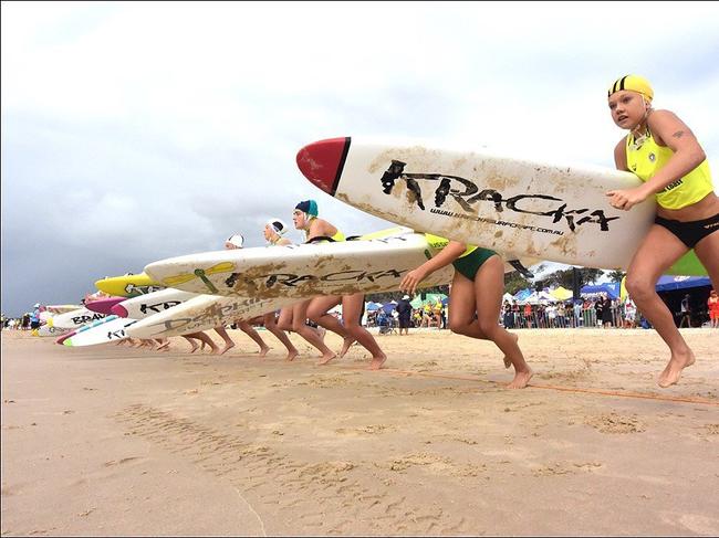 The Aussies 2016 on the Sunshine Coast get started at Maroochydore Beach.