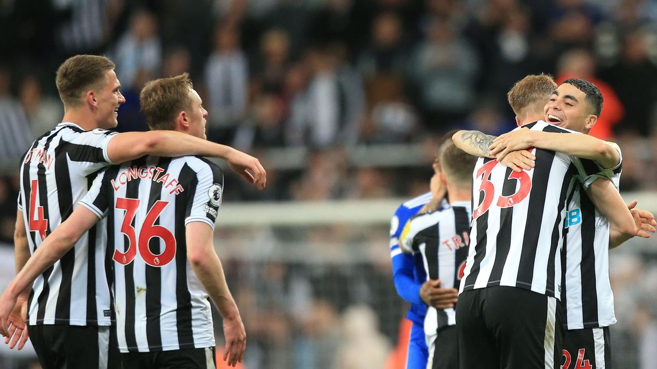 Newcastle United have qualified for the Champions League for the first time in 20 years. (Photo by Lindsey Parnaby / AFP)