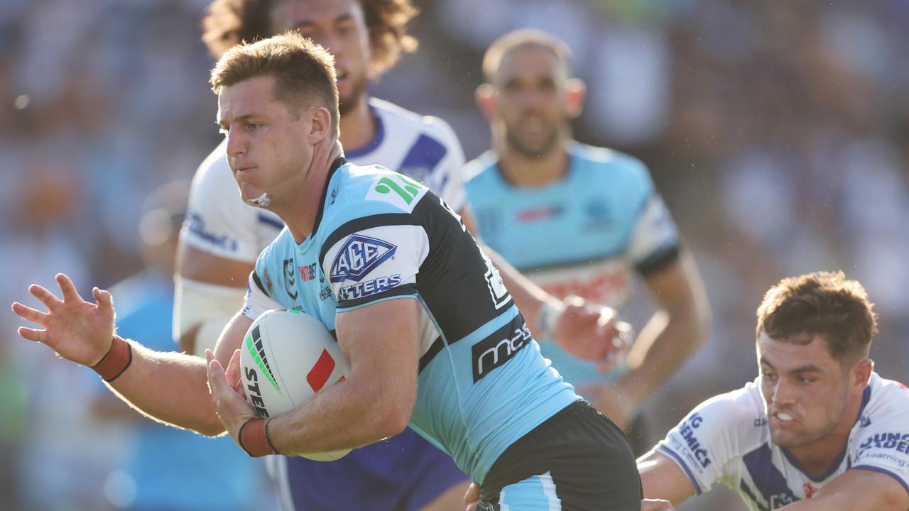 Rival clubs are circling Sharks forward Teig Wilton. Picture: Getty Images