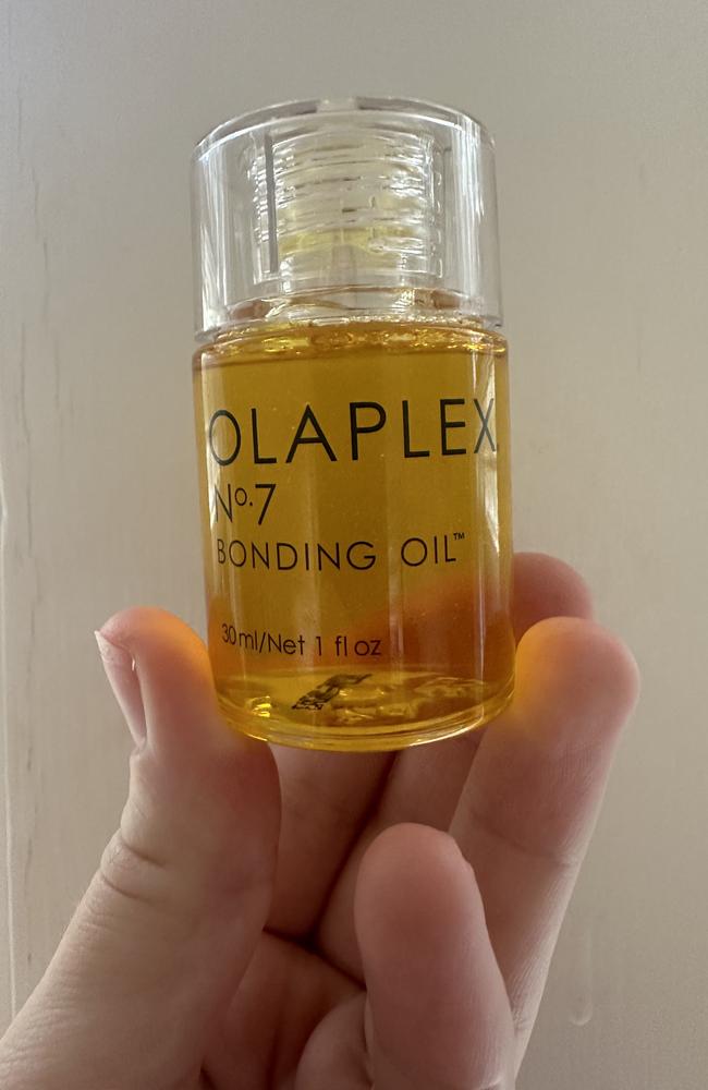 Olaplex No. 7 Bonding Oil. Picture: news.com.au/Philippa Tonkin.