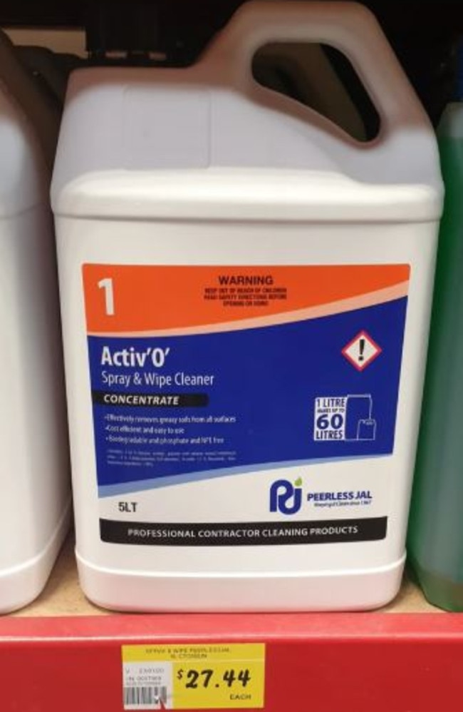 This jumbo bottle of disinfectant could save you thousands.