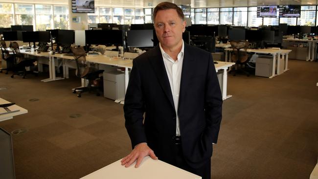 Mark Whelan, head of ANZ Bank’s institutional division. Picture: Stuart McEvoy