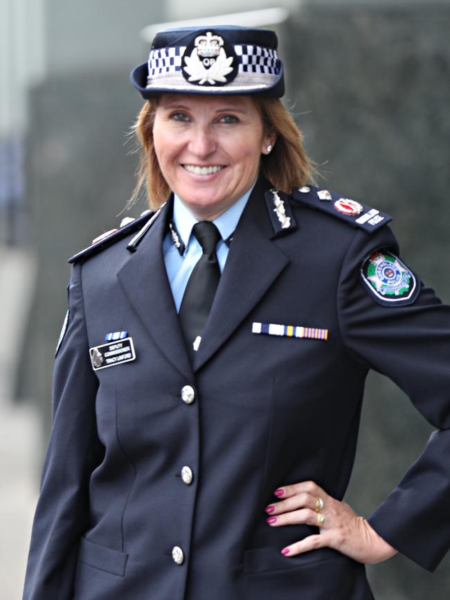 Tracy Linford has worked on cases across two states, rising to Deputy Commissioner in Queensland. Picture: Annette Dew