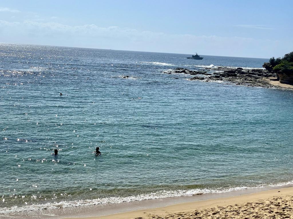 Little Bay – scene of an horrific shark attack in Sydney this week.