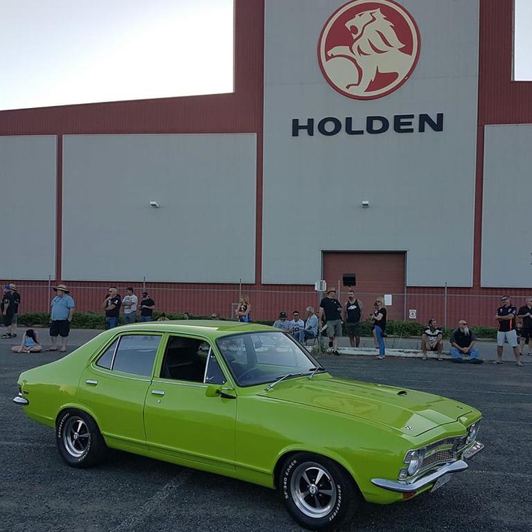 1970 Torana at its birthplace at Elizabeth. Picture supplied by Brenton Marrett, Messenger South.