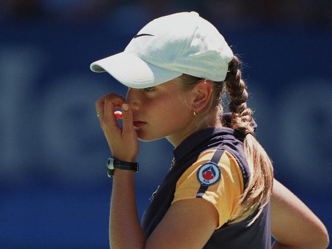 Dokic started her grand slam career promisingly though, winning to the third round before she was bounced out in the third round 6-1 6-2 by world No. 1 Martina Hingis, who went on to win the title, dropping just one set for the entire tournament.