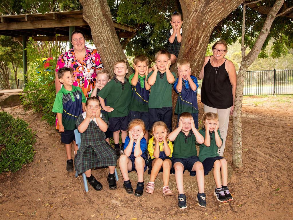 My First Year 2023: Fairview Heights State School Prep students of P1K, February 2023. Picture: Bev Lacey