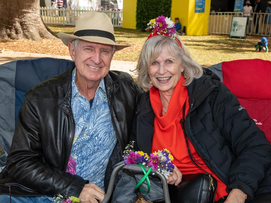 Ric and Frances Nilson. Festival of Food and Wine, Queens Park, Toowoomba Carnival of Flowers. Saturday September 10, 2022 Picture: Bev Lacey