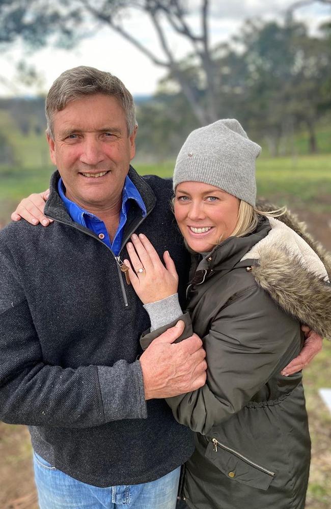 Armytage announced the couple’s engagement in June.