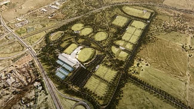 Watch: Sneak peek at upcoming $197m Toowoomba sports precinct