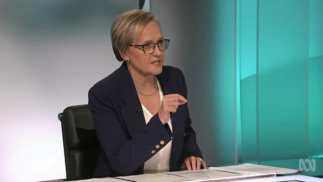 7.30 host Sarah Ferguson. Picture: ABC
