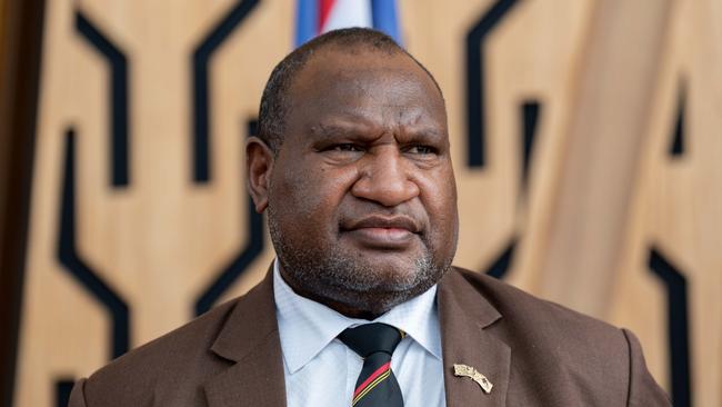 PNG Prime Minister James Marape in Port Moresby. Picture: PMO