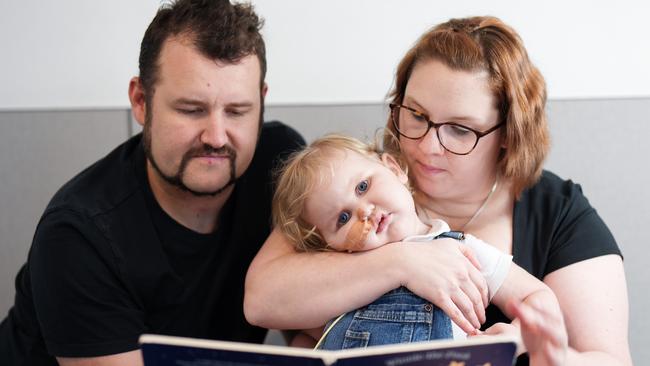 Brett and Rebecca Reed with their 3-year-old son Lachlan. Photo: Flair Media Co.