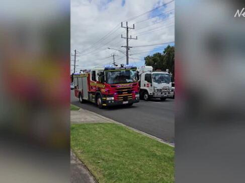 Bell Park home goes up in flames