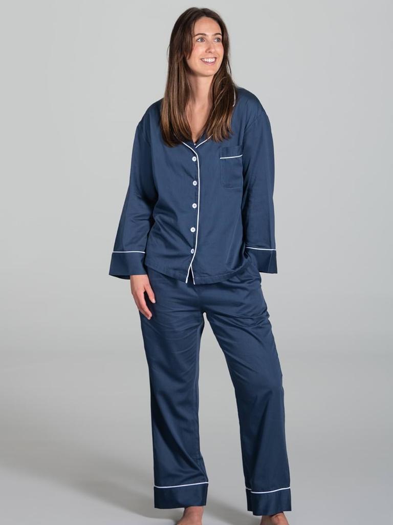 Alessia Bamboo Cotton Pyjama Pant Set. Picture: Canningvale.