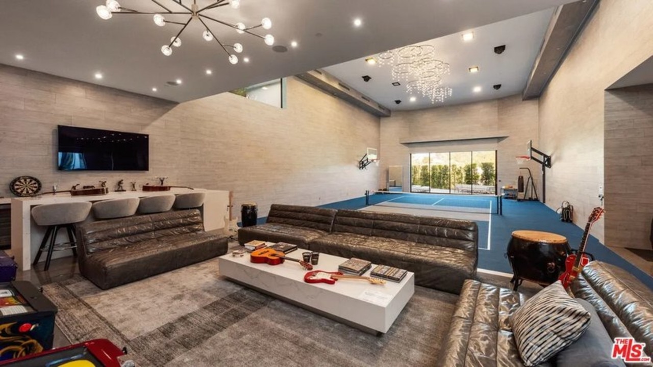 Another highlight is the sports pavilion with an elegant lounge. Picture: Realtor.com