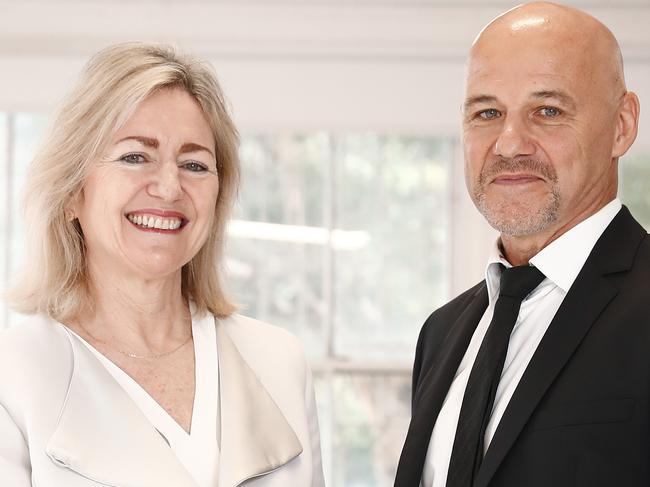 SUNDAY TELEGRAPH - 4/5/21Margaret Cunneen SC pictured with Gary Jubelin for "I catch Killers" podcast. Picture: Sam Ruttyn