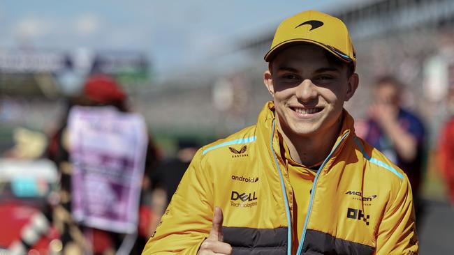 In just his third start, Oscar Piastri has claimed points in his first F1 race on home soil. Picture: Getty Images.