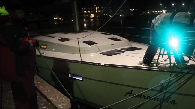 The yacht Andromeda featured on Yacht TV in 2017.