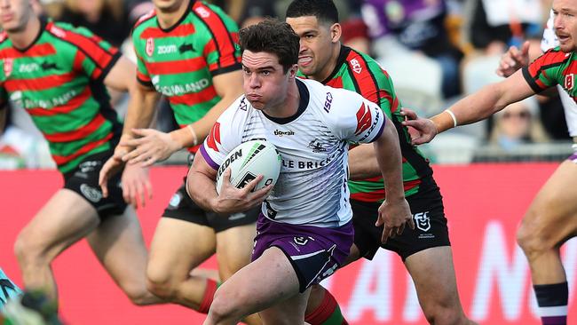 Brodie Croft was touted as the perfect replacement for Cooper Cronk at the Storm. Picture: Brett Costello