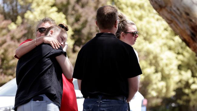 Families grieving those lost in the Devonport jumping castle tragedy have the thoughts of the PM and many Australians. Picture: NCA NewsWire / Grant Viney