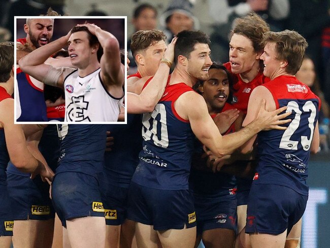 Demons break Carlton hearts on Saturday