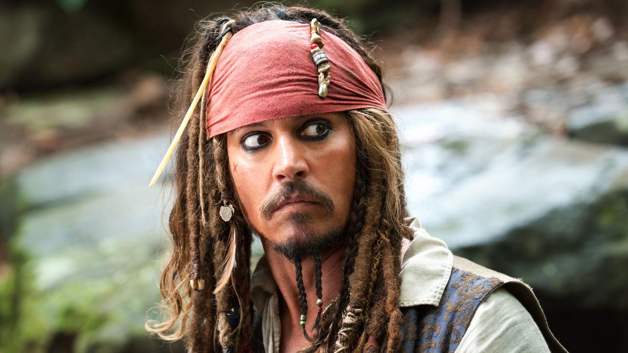 Johnny Depp as Captain Jack Sparrow on Pirates of the Caribbean. Picture: Disney