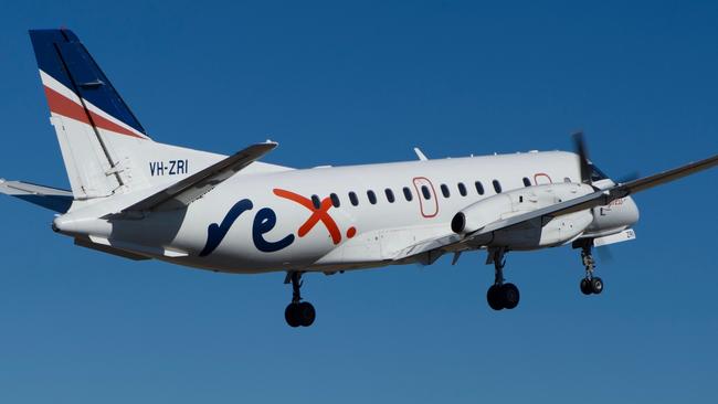 Rex has a fleet of 61 Saab 340s which are used on regional routes. Picture: Supplied.