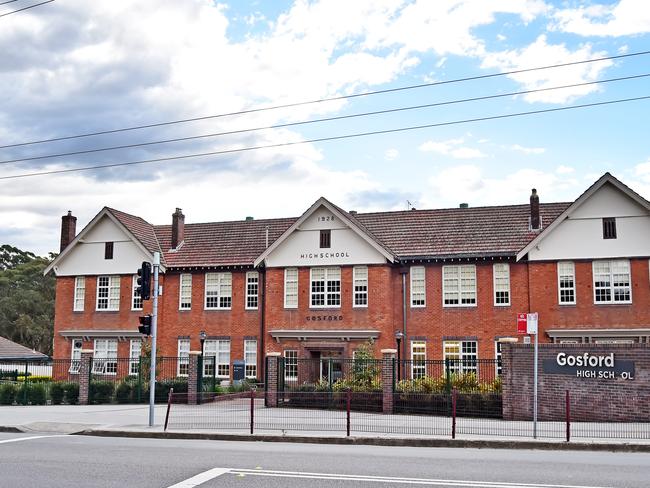 Gosford High School came 21st in the state for high school NAPLAN results. Picture: Troy Snook