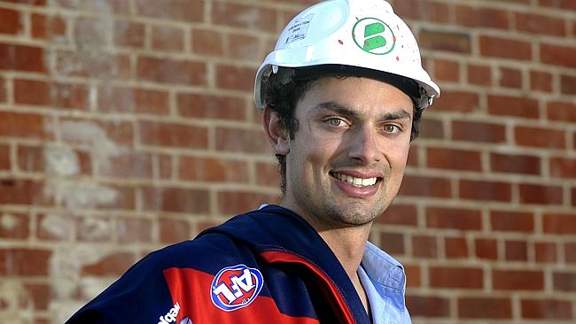 Alex Georgiou was working as a civil engineer on the Southern Expressway duplication and playing senior football for Norwood before he was rookie listed by Melbourne.