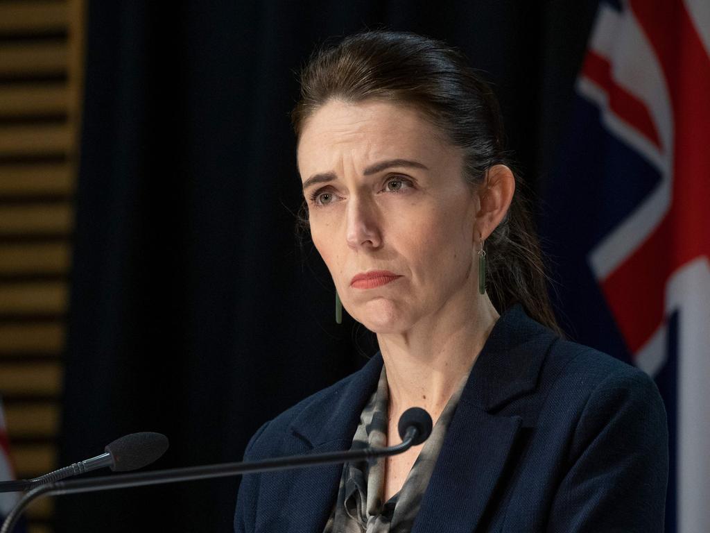 Jacinda Ardern has announced a hard ban on the operation of Australia’s new nuclear submarines in New Zealand waters. Picture: Mark Mitchell / POOL / AFP) / POOL.