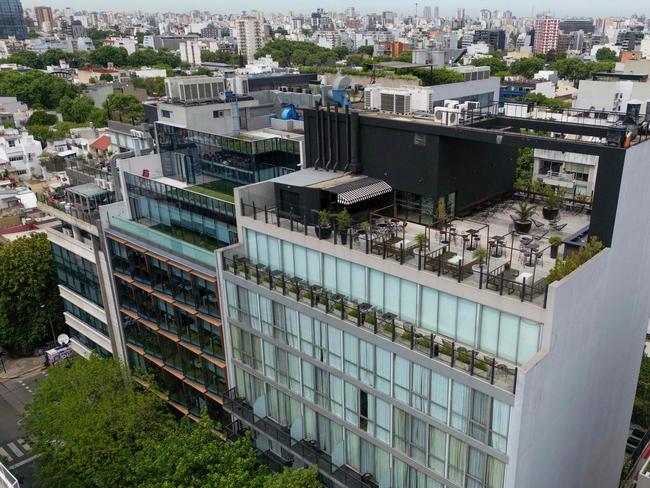 Payne was staying at the Hotel CasaSur in Palermo, Buenos Aires. Picture: AFP