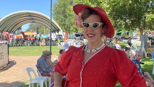 Lady Dior Amur from Sydney at the Elvis Festival in Parkes.