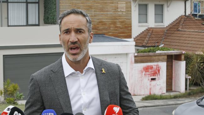 Executive Council of Australian Jewry co-CEO Alex Ryvchin, whose former family home in Sydney was the target of a recent anti-Semitic attack. Picture: NewsWire / John Appleyard