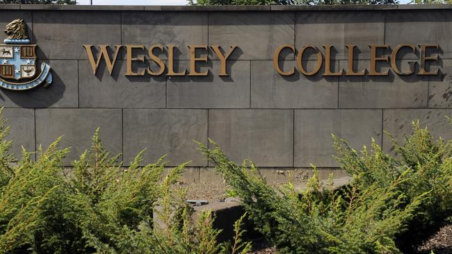 A former Wesley College claims she was sexually assaulted on campus. School.