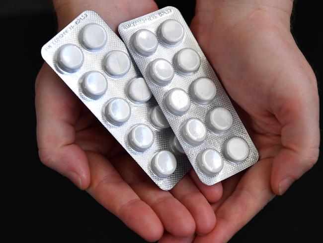 SYDNEY, AUSTRALIA - NewsWire Photos APRIL, 05, 2021: A generic image of Paracetamol medication in Sydney. Paracetamol medication, such as Panadol, may be no better than a placebo in most common pain conditions, according University of Sydney research. Picture: NCA NewsWire/Joel Carrett