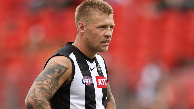 Jordan De Goey wants to stay at Collingwood.