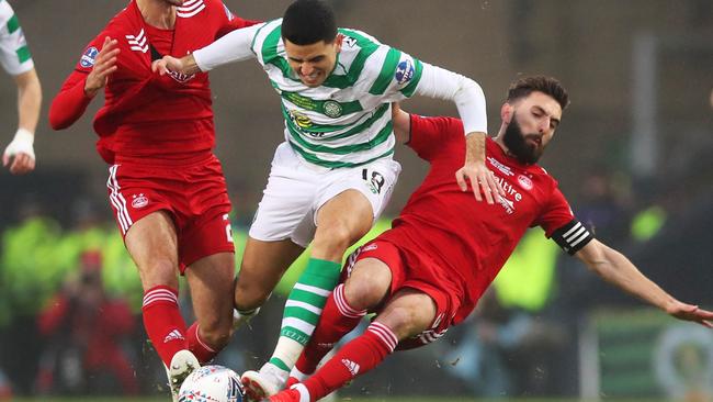 Tom Rogic’s absence for Celtic in the Old Firm derby was not welcomed by Hoops fans, but Rangers supporters took a different view. Picture: Getty Images