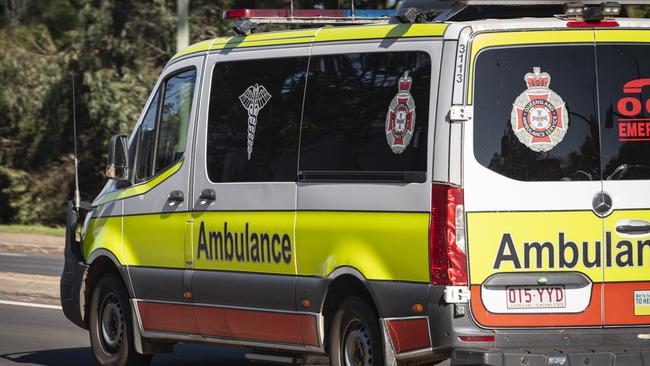 Emergency services responded to a post-immersion incident at Trinity Beach. Picture: Kevin Farmer