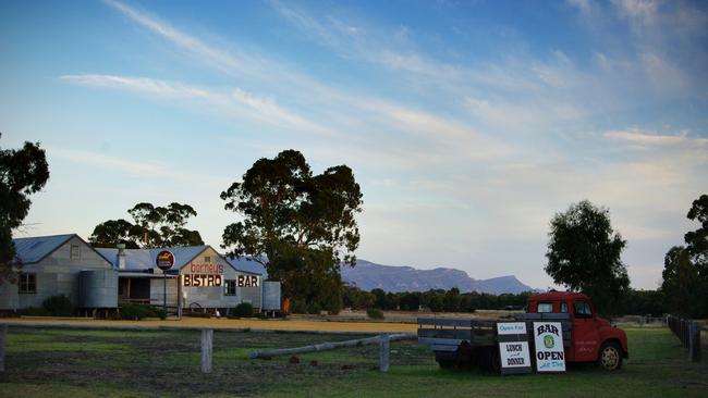 Barney's Bar and Bistro at Pomonal. Picture: Marty Schoo