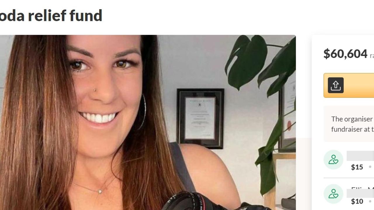 A GoFundMe page which raised $60,000 for Carly Soderstrom has been suspended.