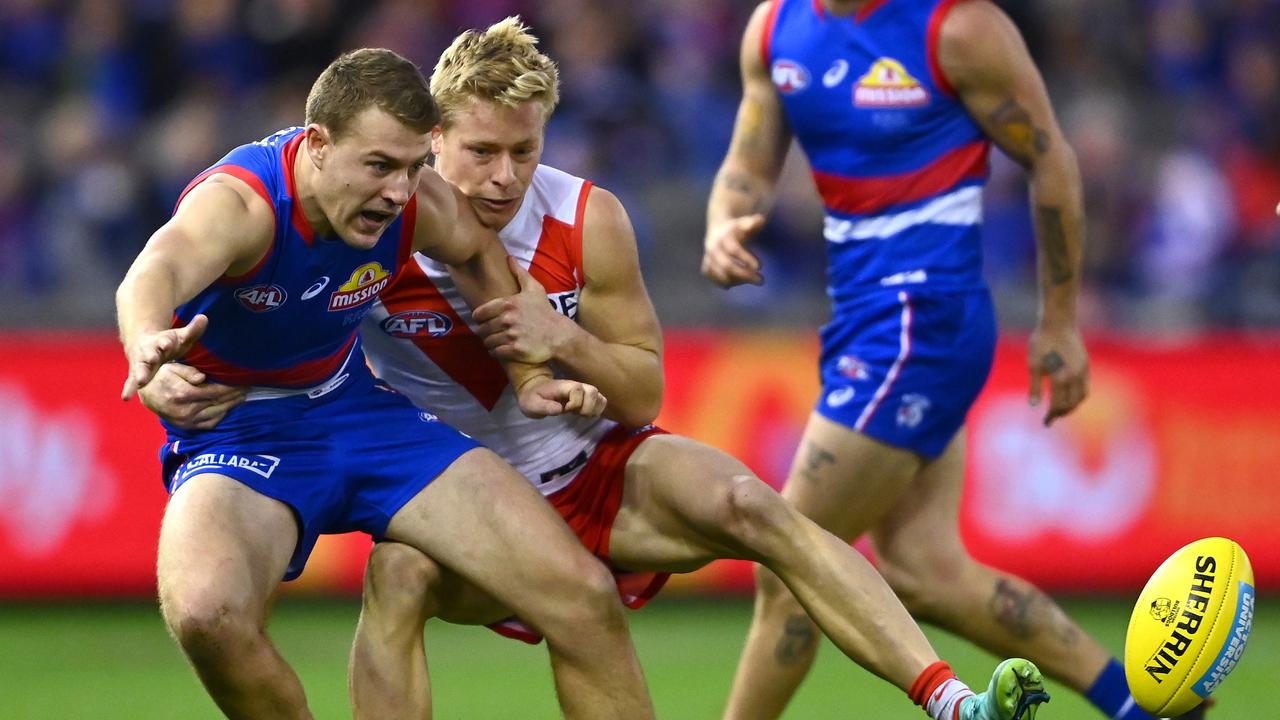 The Bulldogs and Swans are among the teams who could be flown up to Queensland on Thursday. Picture: Quinn Rooney/Getty Images