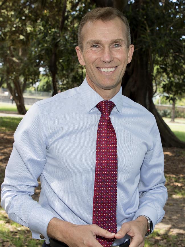 NSW Education Minister Rob Stokes said more male teachers are needed as role models to younger children. Picture: Chris Pavlich 