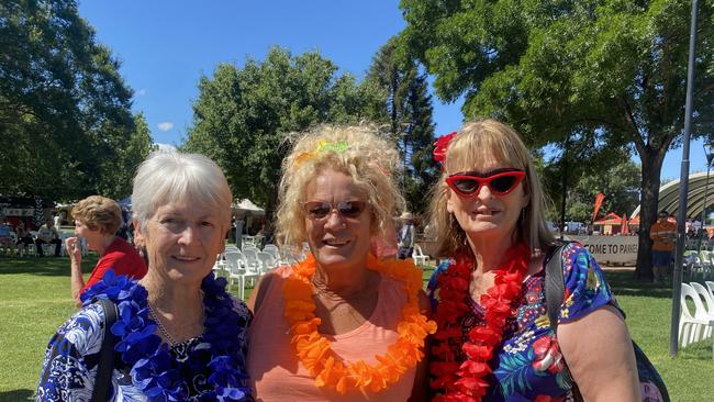 June Porter, Kate Fitzgerald, and Sharon Strong from Sydney.