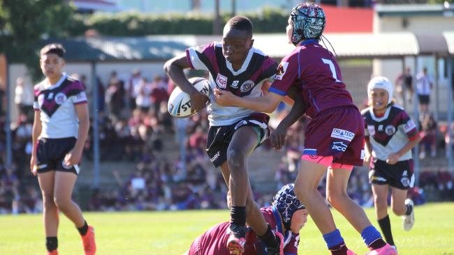 Josh Saidi. Wavell State High School and Marsden State High School go head to head at Wavell's homecoming on Tuesday, June 4, 2024.