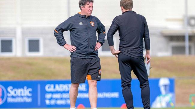 Fowler in a training camp at Marley Brown Oval. Picture: Matt Taylor GLA220719ROAR